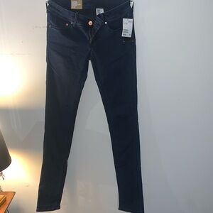 H&M dark blue jeans size 28/32